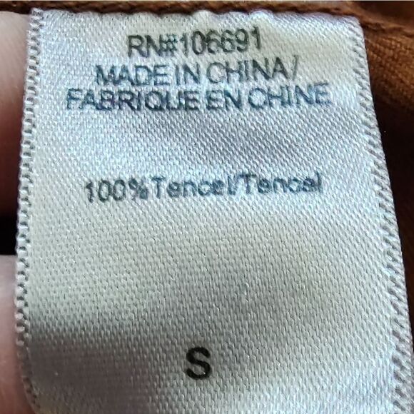 Young Fabulous & Broke Leather Pigment Tencel Ankle Cropped Trouser Joggers US S - Picture 8 of 10